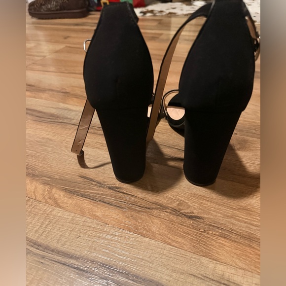 Black Rhinestone Heels - Picture 3 of 6